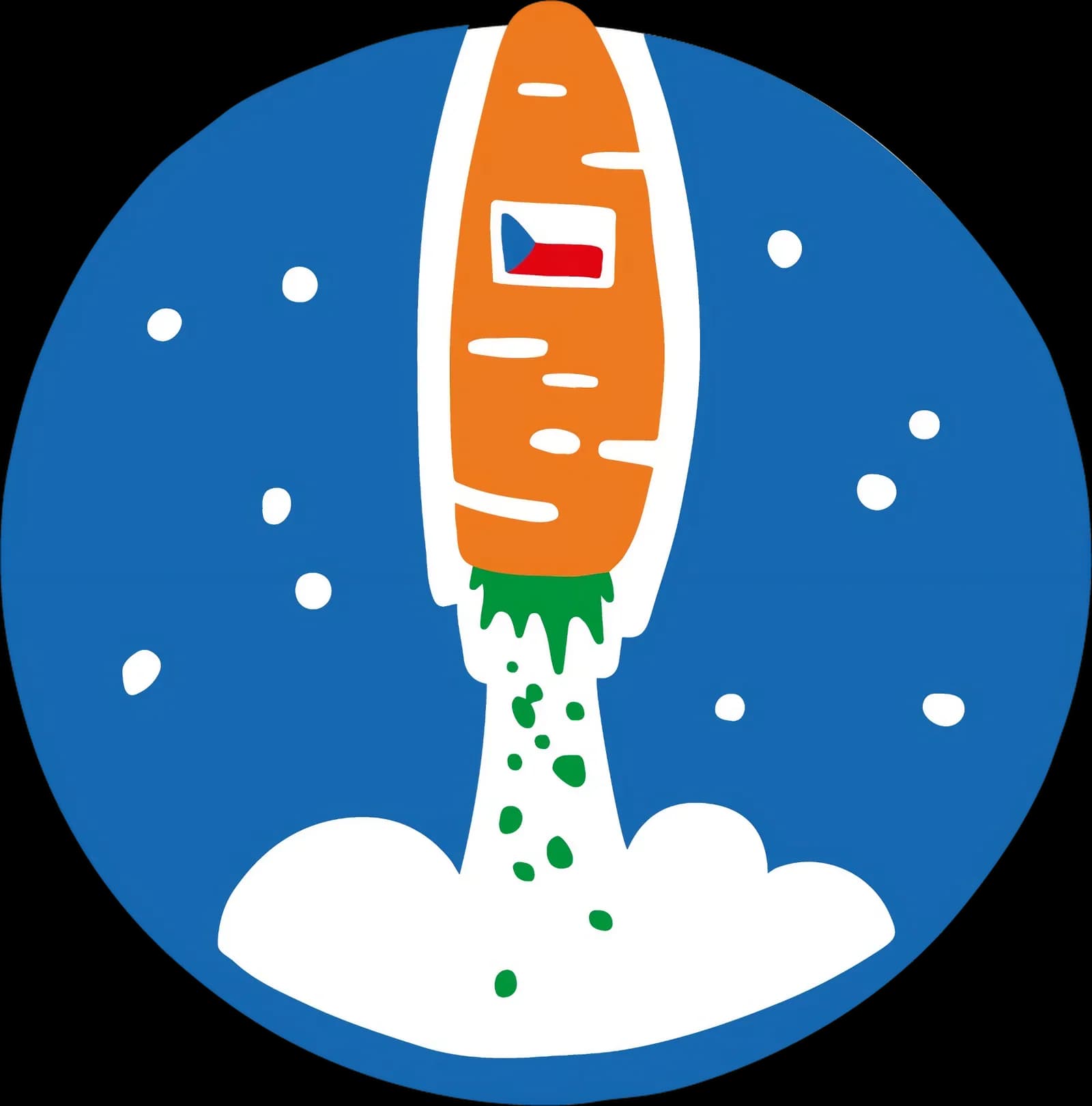 Logo týmu Space Carrots